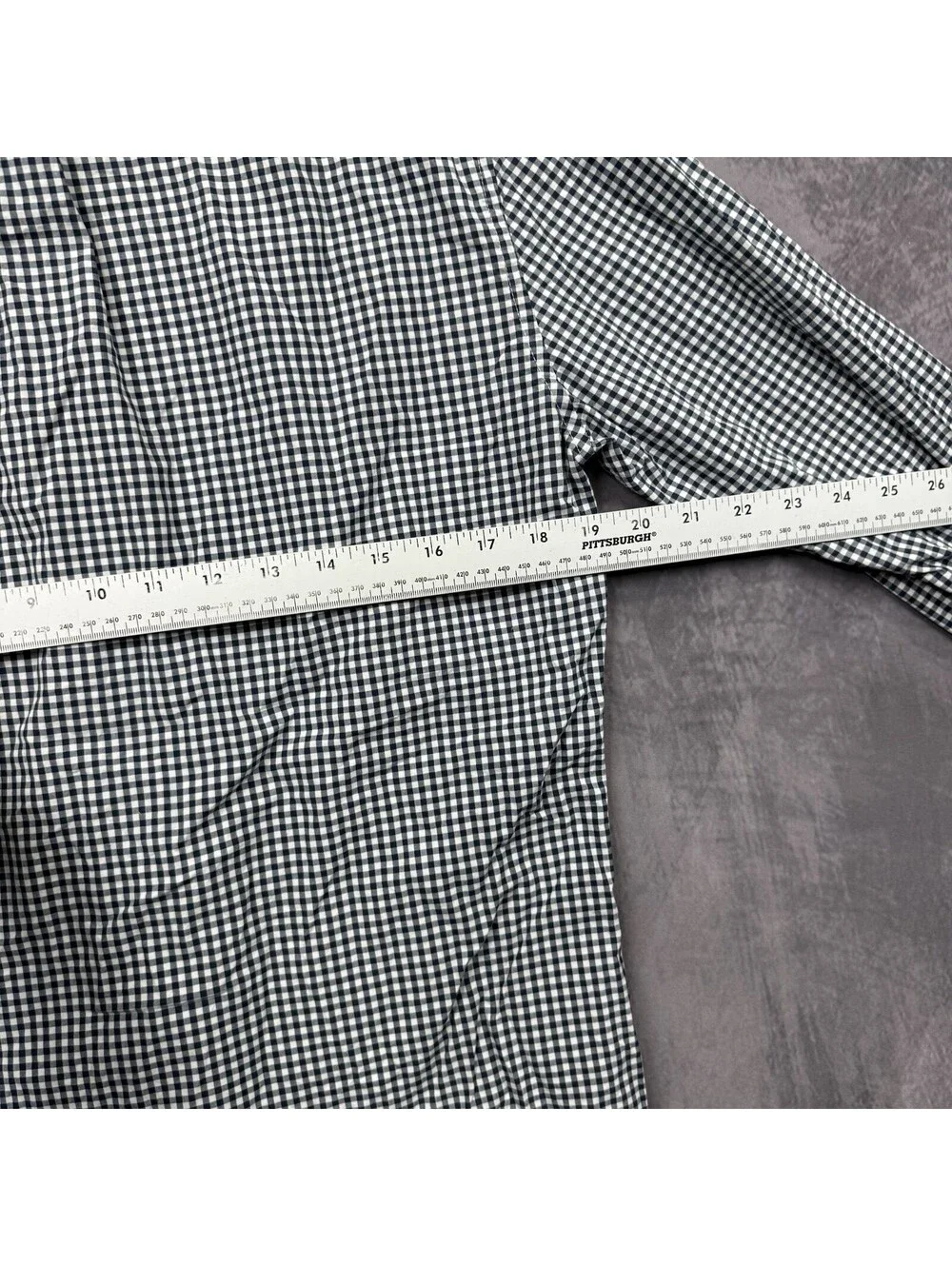 J.Crew Secret Wash Shirt Mens M Blue Plaid Slim Untucked Organic Cotton